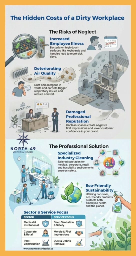 Consequences of neglecting workplace cleanliness